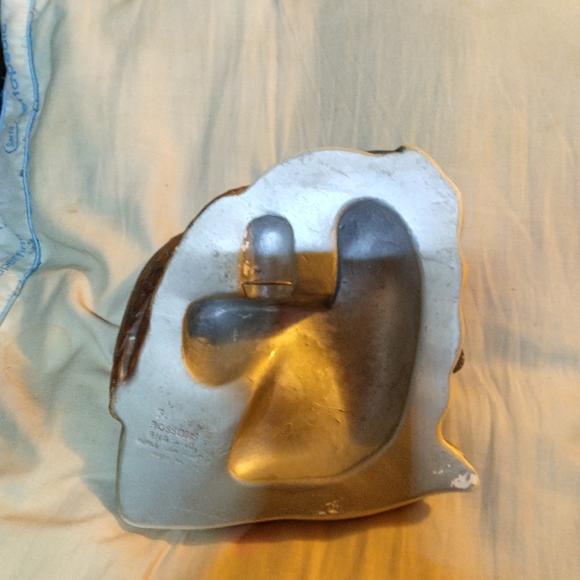 Vintage Bossons Chalkware Head ~ Arabian With Hawk ~ England. Dessert hawks - Picture 4 of 5